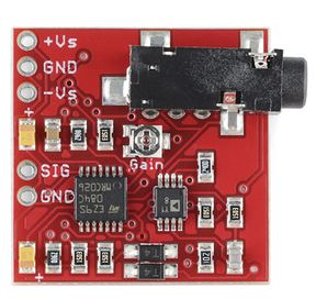 กล้ามเนื้อวงจรไฟฟ้า EMG เพื่อต่อกับ Arduino